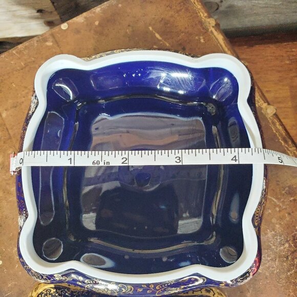 Vintage Imperia Limoges French Cobalt 22K GOLD Tri - Picture 6 of 12